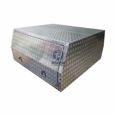Aluminum Truck Tool Box Underbody Truck Tool Boxes Aluminium Ute Canopy Made of Checker Plate, Aluminum Flat Plate, Aluminum Ute Canopy image 3