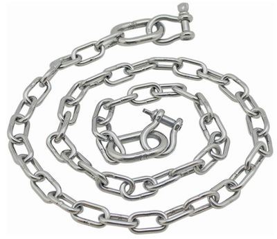 12mm Stainless Steel Anchor Chain, Marine Ship Anchor Chain, Anchor Chain, Stainless Steel Chain image 2