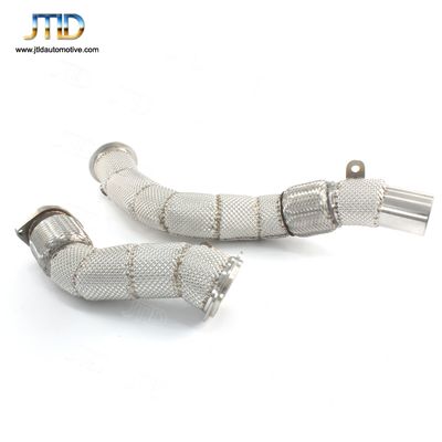 Performance Heat Shield Exhaust Downpipe for BMW M2c, Downpipe, with Heatshield Downpipe image 6