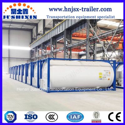 Professional Lar/Lin/Lox/Ln2/LNG ISO Un Tank Container, Cryogenic Container, LNG Container image 3