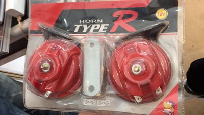 Red Snail Horn with Relay Very Popular Selled by Us, Snail Horn, Bus Horn image 2