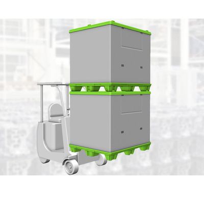 Plastic Container/Transport Shipping Pallet Box/Plastic Storage Box, Crate, Plastic Storage Box image 4