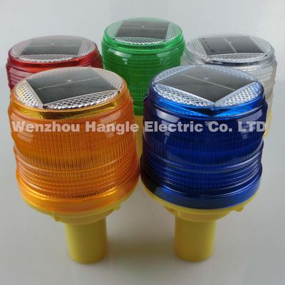 PC LED Solar Traffic Road Barricade Warning Light, Solar Warning Light, Warning Light image 4