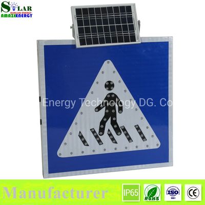 Factory Wholesale of Separated Solar Warning Light LED Lamp for Sidewalk, Solar Traffic Light, Solar Traffic Signal Light image 6