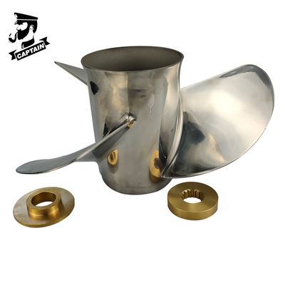 13 7/8X19 Stainless Steel Outboard Propeller Matched with Evinrude&Johnson 40-140HP, Evinrude Propeller, Johnson Propeller image 4