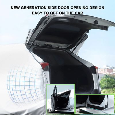 Custom All Weather Protection Outdoor Sunshade Snowproof Dustproof Auto Cover Car Cover for Tesla Model Y 2021, Car Cover, Car Cover Waterproof image 3