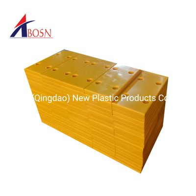 Abrasion Resist Loading Dock Bumpers Rubber Buffer, Dock Piling Pads, UHMWPE Plastic Fender Pads image 4