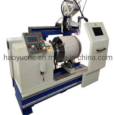 Industry Plant Production Line CNC Automatic Air Compressor Gas Solar Water Heater Tank Double Circular Seam Welding Machine, Girth Welding Machine, Tank Round Welding Machine image 3
