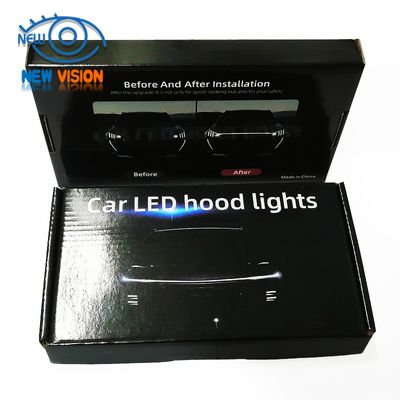 Car Hood LED Strip 1.2m 1.5m 1.8m Car LED Hood Light Strip for Car Engine Cover Dynamic Scan Start up Hoodbeam Kit 12V, Car LED Light, LED Hood Light image 6