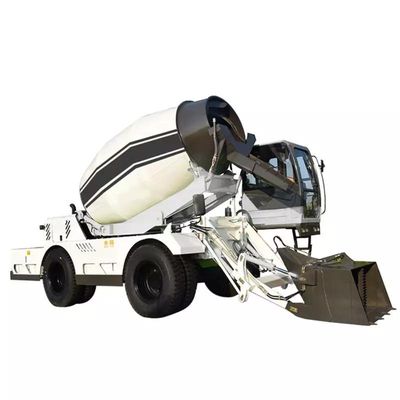 Gainjoys Construction Site Concrete Automatic Movement Hydraulic Stirring Truck Small 3.5 Cubic Concrete Mixer Truck Mini Mixer Truck, Concrete Mixer Truck Mixer Truck, Mixer Truck Mixer Truck image 6