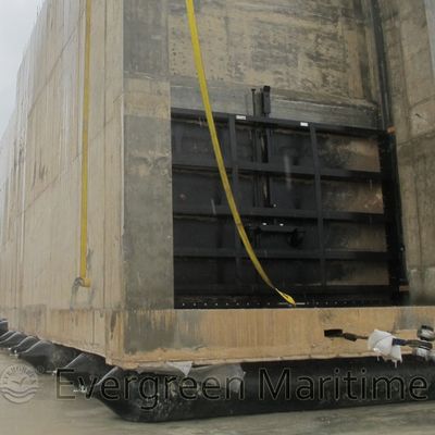 Rubber Inflatable Floating Marine Landing Airbag, Marine Airbag, Shiping Launching Airbag image 5