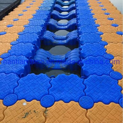 Modular HDPE Anti Ultraviolet Plastic Floating Blue Plastic Dock Float, Magic Float, Floating Dock image 2