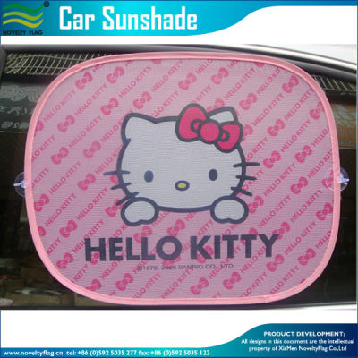 Mesh Fabric Ar Side Window Cartoon Sunshade (NF29F14017), Car Sunshade, Cartoon Sunshade image 3
