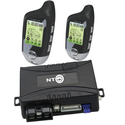 Two Way Car Alarm System Remote Engine Start LCD Remote, Car Alarm System, Tow Way Remote image 2