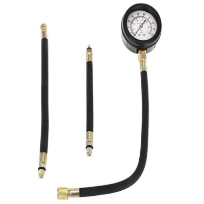 Pressure Gauge Meter Manometer Engine Oil Pressure Tester Meter Gauge Diagnostic Test Kit (48110011), Meter, Test Equipment image 4
