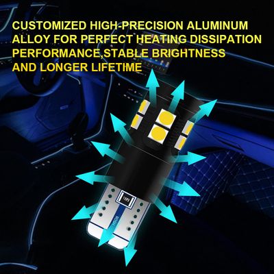 Canbus T10 LED 3030 Side Turn Signal Lamp License Plate Light, License Plate Light, T10 LED Canbus image 5
