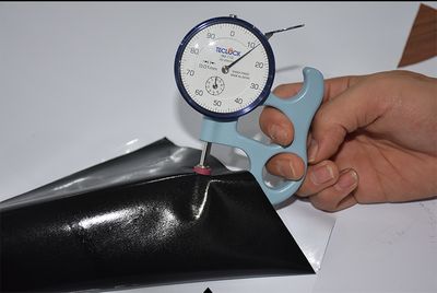 Inkjet Print PVC Material Factory Customized Black Glue Printing Film, Inkjet Print PVC Material, Poster Frame 70X100 Printing Film image 6