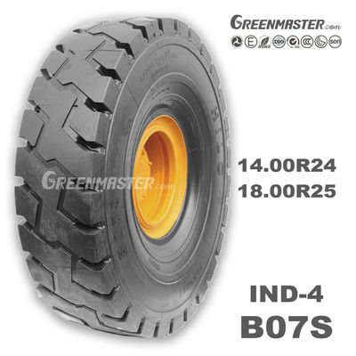 Radial E4/Ind3/4 Industrial Applications Tyre, Port Terminal Tractor/Reach Stacker Straddle Carrier Tire, Container Forklift Tyre 16.00r25 18.00r25 480/95r25, Tyre, OTR Tyre image 2