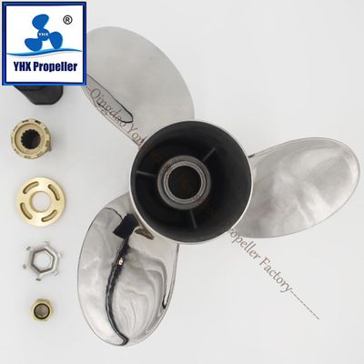 15 1/2X17-Rh Stainless Steel Boat Motor Propeller Matched for Mercury, Marine Outboard Propeller, Outboard Propeller image 3