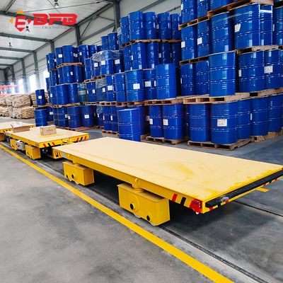 Customized Material Handling Turning Rail Car, Rail Transfer Car, Rail Flat Cart image 6