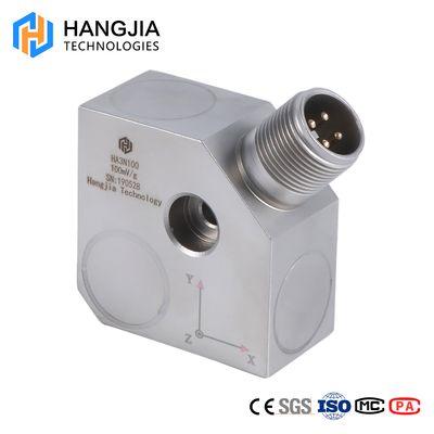 Integration Bearing Piezoelectric Accelerometer Failure Detection Sensor, Acceleration sensor, Acceleration transmitter image 2