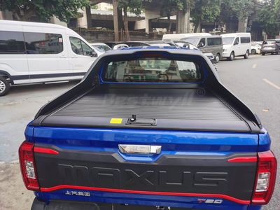 BESTWYLL Accessories Ute Truck Bed Retractable Tray Lid Roller Back Rear Hand Manual Pick up Tonneau Cover for Ldv Maxus T90 F94, Pick up Tonneau Cover Back Cover, for Ldv T60 Max Accessories image 3