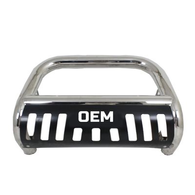 Customized 4X4 Stainless Steel Front Grille Guard Bumper Nudge Bull Bar for Toyota Hilux Navara Np300 Ford Ranger VW Amarok, Front Bumper, Bull Bar image 4