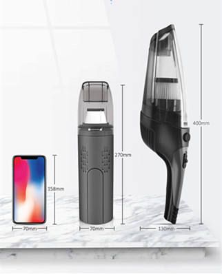 Mini Portable Super Suction Power Small Power Low Noise Wet and Dry Car Vacuum Cleaner, Portable Vacuum Cleaner, Handheld Vacuum Cleaner image 6