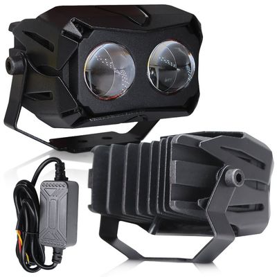 Newest Super Bright Double Lens Bi-Color U10 LED Projector Motorcycle LED Headlight Auto Lights LED Light Bulbs Motorcycle Parts, LED Headlight Bulb, Motorcycle Headlight Bulb image 4