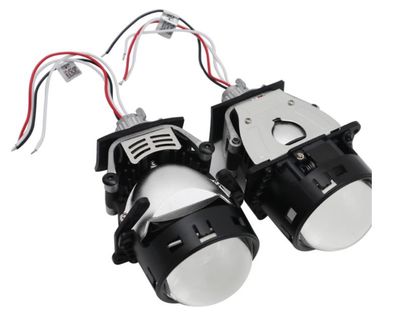LED Auto Light Headlamp 80W 6500K Bi-Function LED Projector, Bi LED Projector, LED Headlight image 2