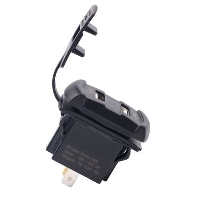 2 In1 Multi-Function Rocker Style with LED Digital Voltmeter 4.2A Dual USB Car Charger, Charger, Car Charger image 4