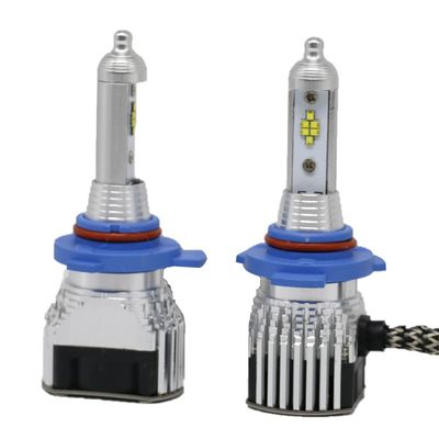 Vehicle Front Headlamp Bulb Zes Chip 60W 8000lm 6000K White Hir2 9012 LED Bulb for Projector Headlights, 9012 Hir2, Hir2 9012 LED image 2