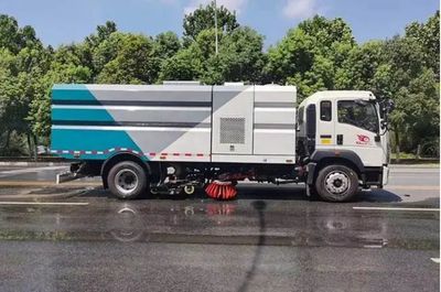 Small High Pressure Washing Sweeper Truck Mini Compact Street Sweeping Truck, Road Sweeper, Road Sweeper Truck image 4