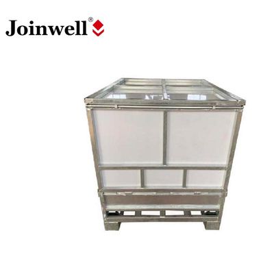 Galvanized Steel Foldable IBC Container with Coated Panel, Chemical Industry, Food and Beverages image 5