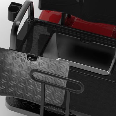4 Seater Flip Flop Seats Electric Electric Vehicle with Lithium Battery, Low Speed Vehicle, Golf Vehicle image 6