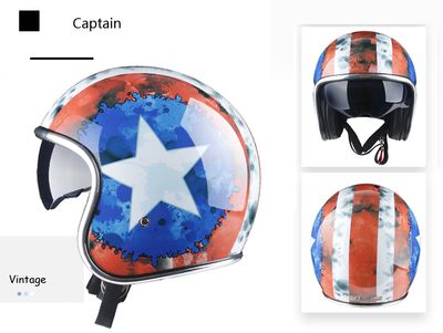 Motorcycle Helmet Jet Open Face Helmet with Lens Cascos PARA Moto, Motorcycle Helmets, Safety Helmets image 3