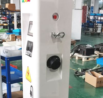 11kw AC EV Charger with Ocpp Function Floor-Mounted Car Battery Charging Station EV Station China Charging Stations, Charger, Normal EV Charging image 5