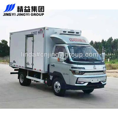 Refrigerated Van Manual Automotives Gasoline Diesel Fuel Mini Delivery Truck, Fuel Delivery Truck, Automotives Delivery Truck image 4