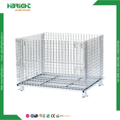 Wire Mesh Euro Pallet Box Cage Container, Euro Pallet Box, Pallet Cage image 5