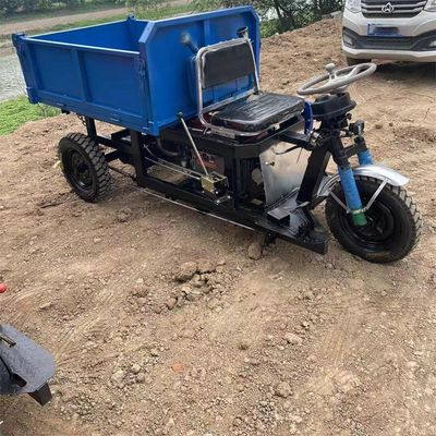 Cargo Safe Durable Automatic Hydraulic Lifting System Mini Motor Tricycle Load Tipper Dumper Truck Tricycle, Electric Tricycle, Cargo Tricycle image 6