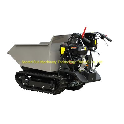 CE Approved OEM/ODM Mini Dumper Dump Truck Crawler Mini Crawler Transport Truck with 500kg Load Capacity, Construction Crawler Tracked Transporter, Transport Truck image 4