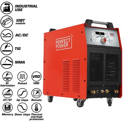 TIG-350p AC/DC PRO IGBT Inverter TIG AC DC Welding Machine Automatic TIG Welder MMA Welding, Automatic TIG Welding Machine, AC/DC TIG Welder image 4