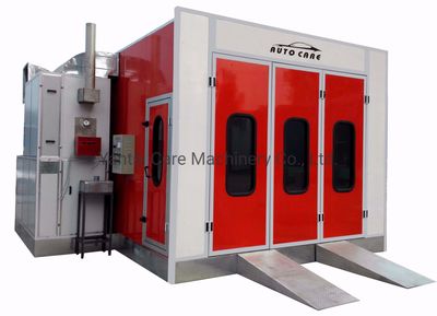 Down Draft Diesel Auto Painting Spray Booth for Sale, Paint Booth, Car Spray Booth image 2
