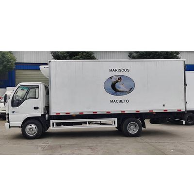 Japanese Chassis 4.1 Meters 13 Ton Refrigerated Freezer Van for Sales, Cargo Truck, Light Truck image 4