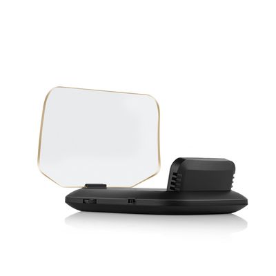 C1 Mirror Hud OBD2+GPS Dual Mode OBD2 Head up Display GPS Hud Digital Mph Kmh Speedometer Water & Oil Temp Rpm, Head up Display, Hud image 2