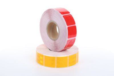 OEM Red/Yellow (Support Custom) Sticker/Reflective Interrupt Beads Reflective Tape, Reflective Tape, Reflective Sitcker image 5