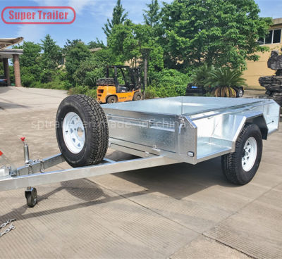 Galvanized Light Duty off Road Box Trailers with Cages, Light Duty, off-Road Trailer image 2
