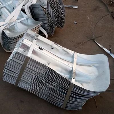 Hot DIP Galvanized Metal Fishtail Terminal End Traffic Barrier for W Beam Guardrail 2.67mm, Traffic Barrier, Crash Barrier image 6