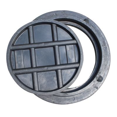 Round D400 Composite Manhole Cover, Fiberglass Manhole Cover, Composite Manhole Covers image 3