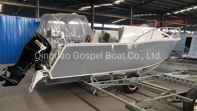 6.5m Aluminum Fishing Boat with Big Cockpit, Fishing Boat, Aluminum Fishing Boat image 5